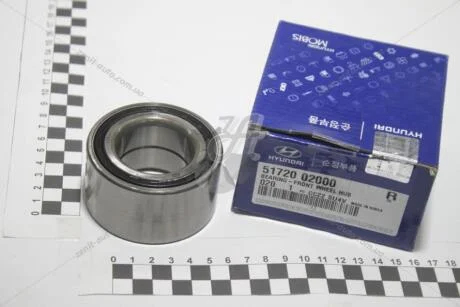 Підшипник маточини передньої 38,1x70x37 Mobis Hyundai/Kia/Mobis 51720-02000
