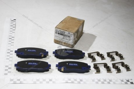 Колодки тормозные передние Mobis Hyundai/Kia/Mobis 58101-07A10 (фото 1)