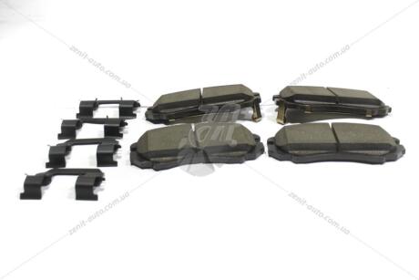 Колодки тормозные передние (58101-1FA50) Mobis Hyundai/Kia/Mobis '581011FA50