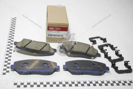 Колодки гальмівні передні Mobis Hyundai/Kia/Mobis 58101-2JA00
