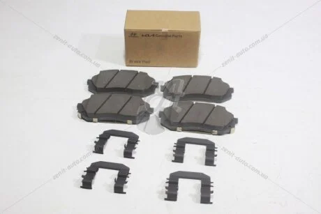 Колодки гальмівні передні (58101-3RA05) Mobis Hyundai/Kia/Mobis '581013RA05