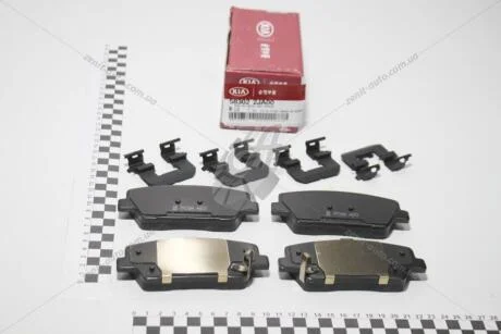 Колодки тормозные задние Mohave (08-15) Mobis Hyundai/Kia/Mobis 58302-2JA00