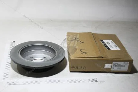 Диск тормозной задний (D=262mm) (крашенный, черный) Sonata (10-) Mobis Hyundai/Kia/Mobis 58411-3S000