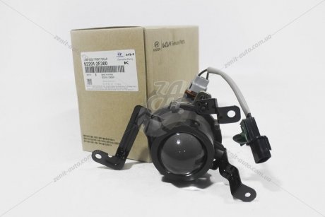 Фара противотуманная левая Hyundai/Kia/Mobis 92201-2F300