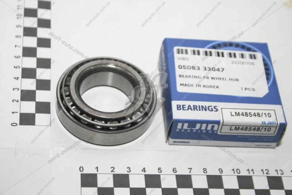 Підшипник маточини перед внутр Pregio/Besta (LM48548/10) Iljin ILJIN 0S083-33-047 (фото 1)