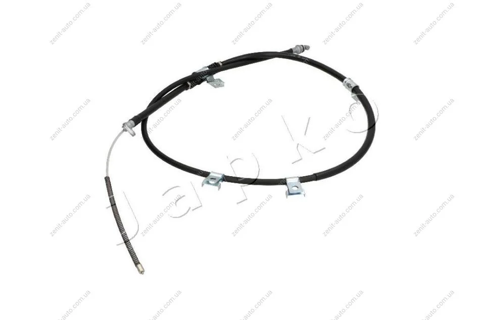 Трос стояночного тормоза левый Mitsubishi Pajero IV 3.2, 3.8 (07-) JAPKO 131566L (фото 1)