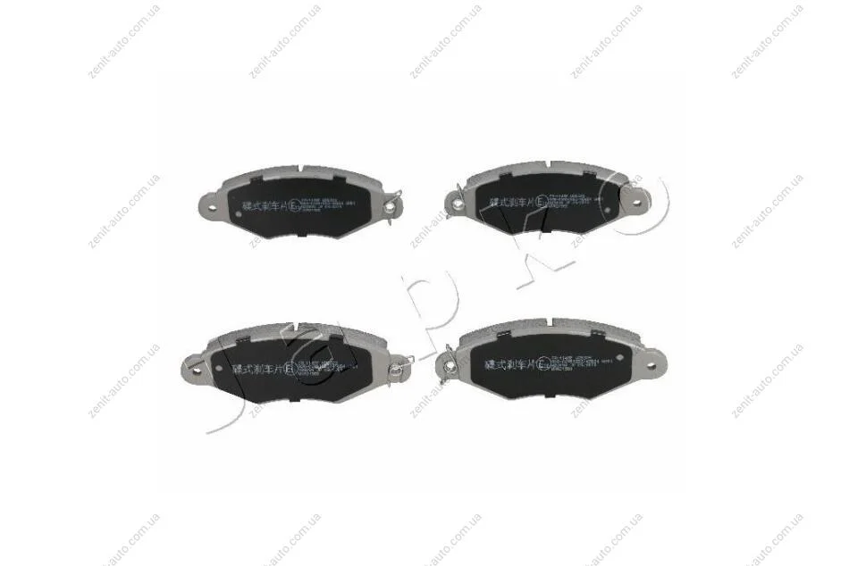 Колодки гальмівні переднi Renault Kangoo I 1.2- 1.9 dTi (97-)/Nissan Kubistar 1.2-1.6 (03-09) JAPKO 50114 (фото 1)