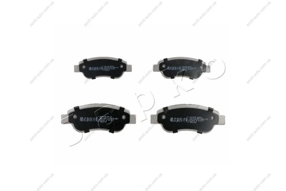 Колодки тормозные передние Toyota Aygo /Citroen C1 1.0 (05-)/Peugeot 107, 108 1.0, 1.4 (05-14) (14-) JAPKO 50217 (фото 1)