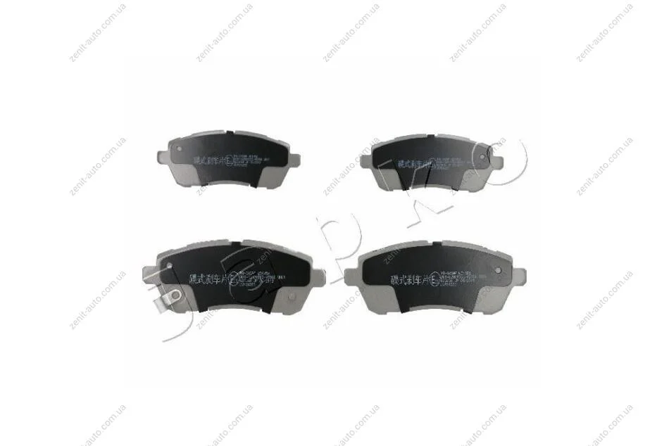 Колодки тормозные передние Mazda 2 1.3-1.6 (07-15)/Suzuki Swift III, IV 1.2-1.6/Daihatsu Sirion II, Materia JAPKO 50343 (фото 1)