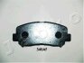 Колодки тормозные передние Mazda CX-5 (KE, GH, KF) (12-) JAPKO '50348 (фото 1)