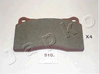 Колодки гальмівні передні дискові Tesla Model S, X/Opel Insignia (08-)/Ford Mustang USA (10-) ver. Brembo JAPKO '50510