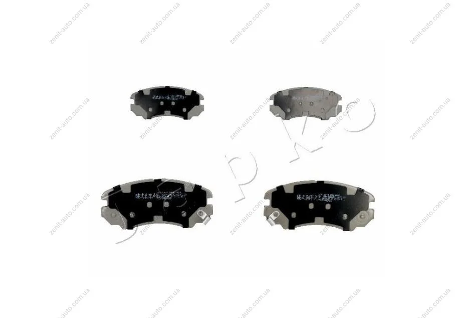 Колодки тормозные передние Hyundai Elantra, Sonata, Tucson, Grandeur, Coupe, ix20/Kia Magentis, Sportage, Optima (TF) JAPKO 50H10 (фото 1)