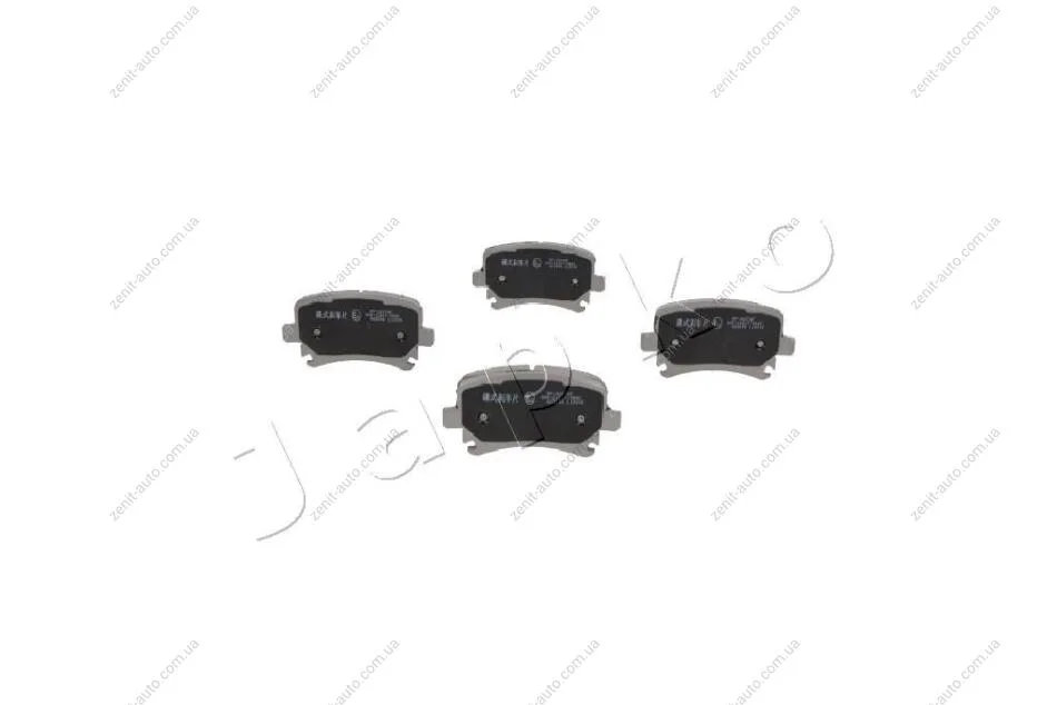 Колодки тормозные зад. Audi A6, Q3/ Seat Alhambra/Passat, CC, Sharan, Tiguan 1.4-4.2 (04-) JAPKO 510007 (фото 1)