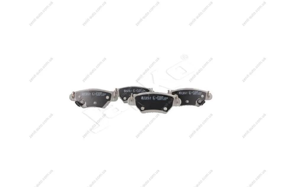 Колодки гальмівні дискові задні Opel Astra G (98-), Zafira A (99-) JAPKO '510016 (фото 1)