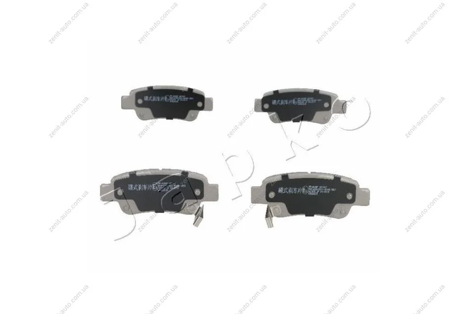 Колодки гальмівні дискові задні Honda Cr-v III, IV 1.6 - 2.4 (07-)(12-) JAPKO 51400 (фото 1)
