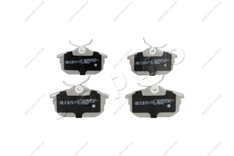 Колодки тормозные дисковые задние Mitsubishi Colt, Carisma, Lancer/Smart Forfour/Volvo S40, V40 (95-12) JAPKO 51507 (фото 1)