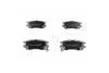 Колодки тормозные дисковые задние Mitsubishi Pajero, Sigma, Space, Galant (90-03) JAPKO 51599 (фото 1)
