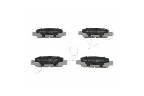 Колодки гальмівні задні диск. Subaru Forester, Impreza, Legacy (99-15) JAPKO 51702