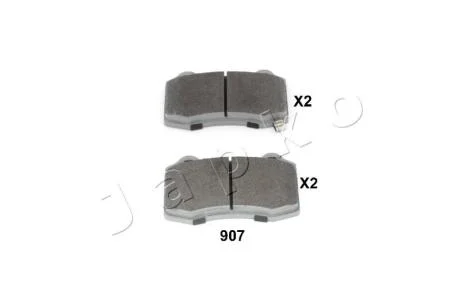 Колодки тормозные задние Jeep Grand Cherokee/Chrysler 300C/Chevrolet Camaro (04-,10-) JAPKO '51907