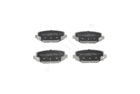Колодки гальмівні дискові задні Dodge Journey (12-)/Fiat Freemont (11-) JAPKO '51908