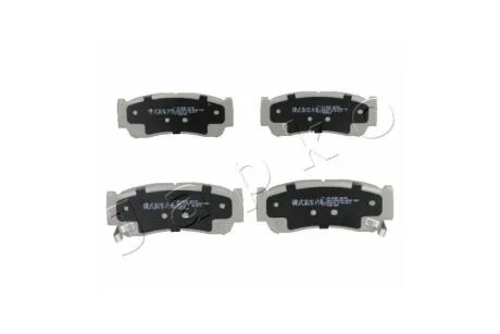 Колодки гальмівні дискові заднi Hyundai Santa Fe II 2.2 CRDi-2.7 (06-12), H-1 2.4, 2.5 D (97-08) JAPKO 51H08