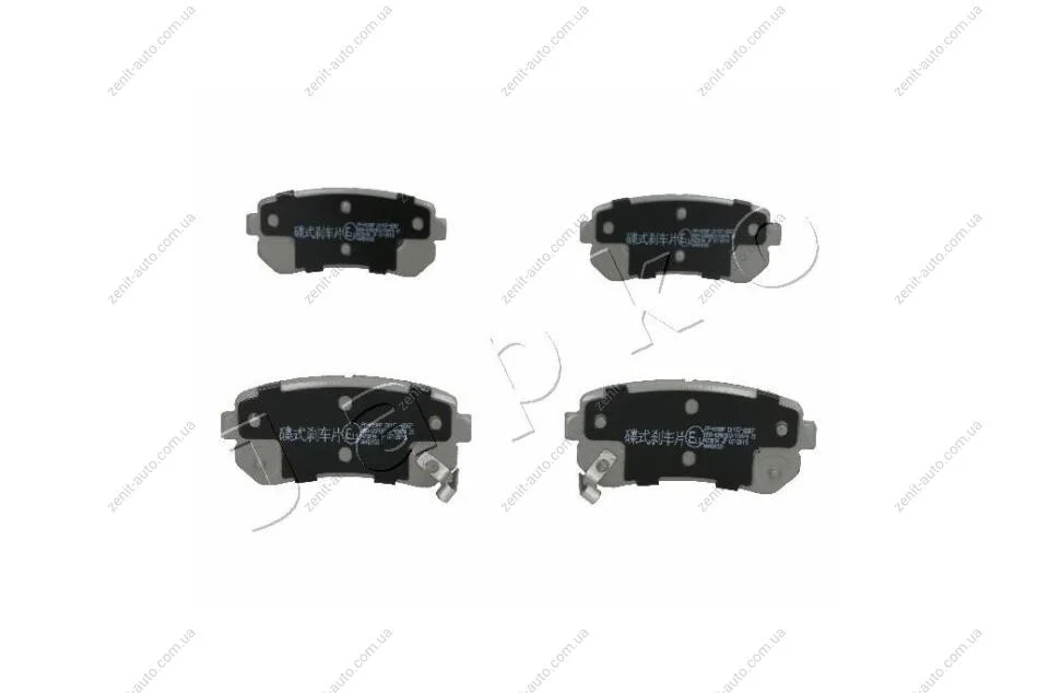 Колодки гальмівні дискові задні Hyundai i20, I30, IX35/Kia Ceed, Sportage (04-) JAPKO 51K09 (фото 1)