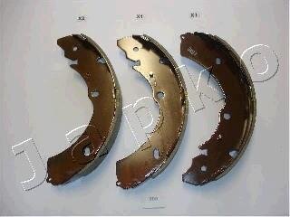 Колодки гальмівні барабанні задні Great Wall Hover (05-), Steed (10-)/Isuzu D-Max (02-) JAPKO '55900