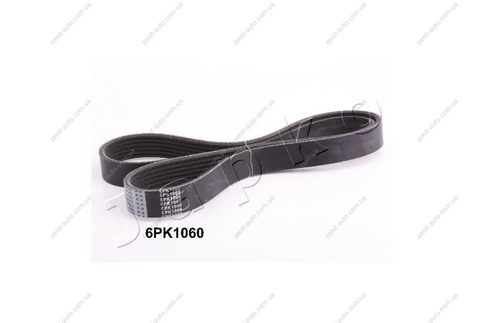 Пасок поліклиновий 6PK1065/ JAPKO 6PK1060 (фото 1)