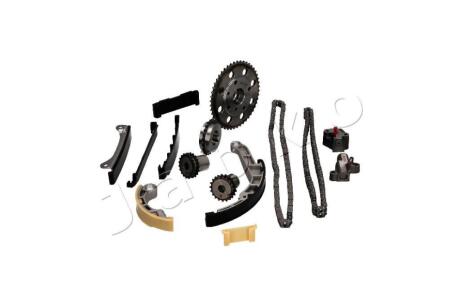 Комплект цепи привода распредвала Nissan Navara (D40), NP300, Pathfinder, Pick Up 2.5 DCI (05-) JAPKO KJK113