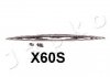 Щітка склоочисника L=600мм зі спойлером Kia/Hyundai/Ford/Citroen/Honda/MB/PSA JAPKO SJX60S (фото 2)