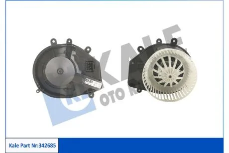 Електровентилятор обігрівача Audi A4 (95-)/Skoda Superb (02-)/VW Passat (97-) з ручним клімат-контролем KALE OTO RADYATOR Kale '342685