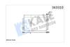 Радиатор кондиционера Chevrolet Captiva - Opel Antara, Vauxhall Antara Condenser OTO RADYATOR Kale 343310 (фото 3)
