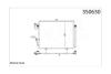 Радиатор кондиционера Mitsubishi Pajero III (00-07) OTO RADYATOR Kale 350630 (фото 2)