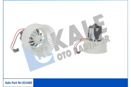 Електровентилятор обігрівача BMW 5 F10 (10-), 6 F12 (11-), 7 F01 (09-) KALE OTO RADYATOR Kale '351460