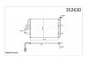 Радиатор кондиционера Seat Leon, Toledo II, Volkswagen Bora, Golf IV OTO RADYATOR Kale 352630 (фото 1)