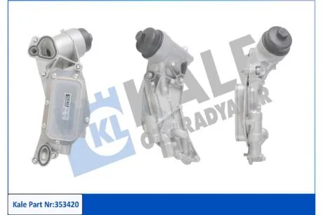 Радіатор масляний Opel Astra H, J (04-), Zafira B (08-) 1.6i, 1.8i KALE OTO RADYATOR Kale 353420
