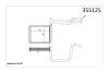 Радіатор обігрівача Ford C-Max, Focus III, Transit, Tourneo Connect OTO RADYATOR Kale 355125 (фото 2)