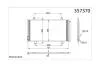 Радиатор кондиционера Toyota Camry XV50 (11-) KALE OTO RADYATOR Kale 357370 (фото 1)
