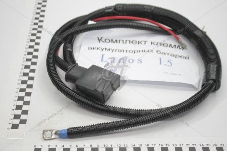 Провода АКБ Ланос латунь (16 мм.кв) (к-т 2шт;+ и -) Каменец-Подольский Kp-15150 (фото 1)