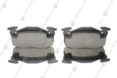 Колодки тормозные диск зад (4251.04) Peugeot 206, 306/Renault Clio, Megane (97-) KAP KAP (KoreaAutoParts) E07PADFR00151