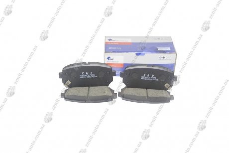 Колодки тормозные задние 58302-1DE00 Kia Carens (06-) KAP (KoreaAutoParts) K07PADRR01123 (фото 1)