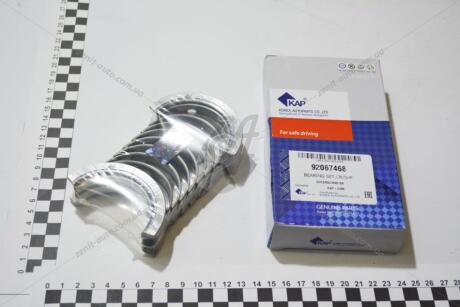 Вкладыши Лачетти 1,8-2,0/Captiva/Epica/Evanda/Tacuma коренные стандарт (к-т 10шт) (92067468) KAP-CHN KAP (KoreaAutoParts) 'KG0100058CHN
