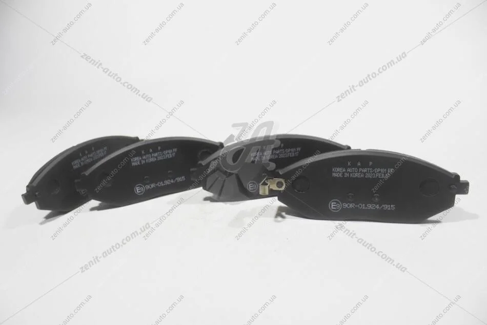 Колодки гальмівні Spark (09-) перед (к-т 4 шт) (94564512) KG0700099E9 KAP-E9 KAP (KoreaAutoParts) 'KG0700099E9 (фото 1)