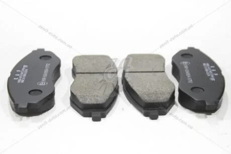Колодки тормозные Авео перед (к-т 4шт) (94566892) KG0700100E9 KAP-E9 KAP (KoreaAutoParts) 'KG0700100E9