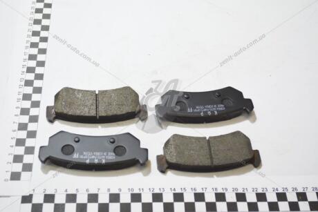 Колодки тормозные Лачетти зад. (-2006) диск (к-т 4 шт) (96405131) KAP-E9 KAP (KoreaAutoParts) 'KG0700430E9