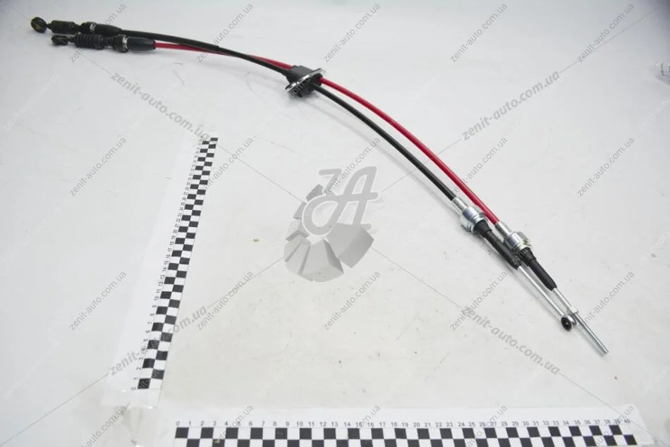Трос КПП Матиз 0,8 МКПП (тип A) (с/о) (к-т 2шт) (96568386) KG0700547 KAP KAP (KoreaAutoParts) 'KG0700547 (фото 1)
