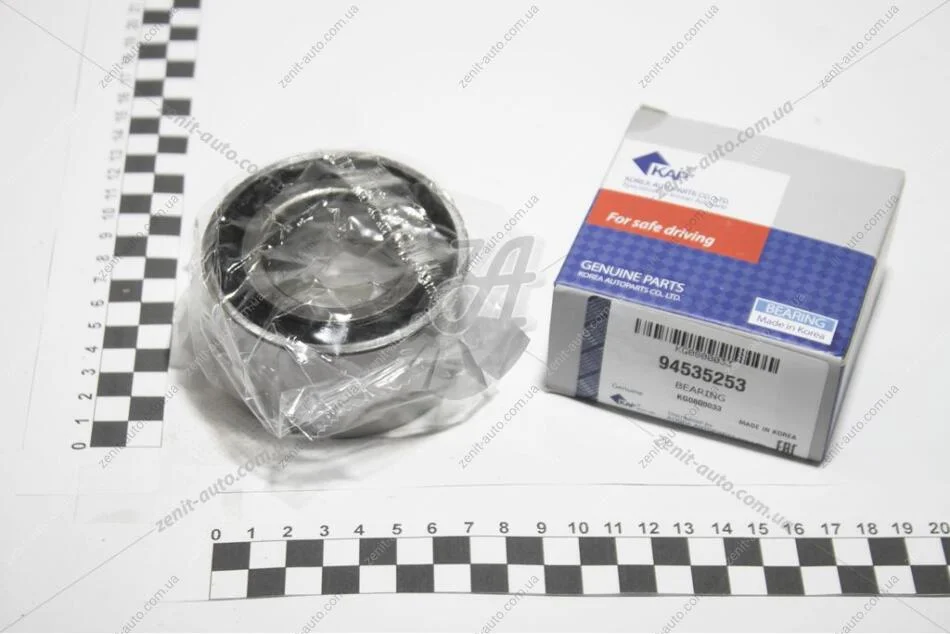 Подшипник ступицы Лачетти перед (94535253) KG0800033 KAP KAP (KoreaAutoParts) 'KG0800033 (фото 1)