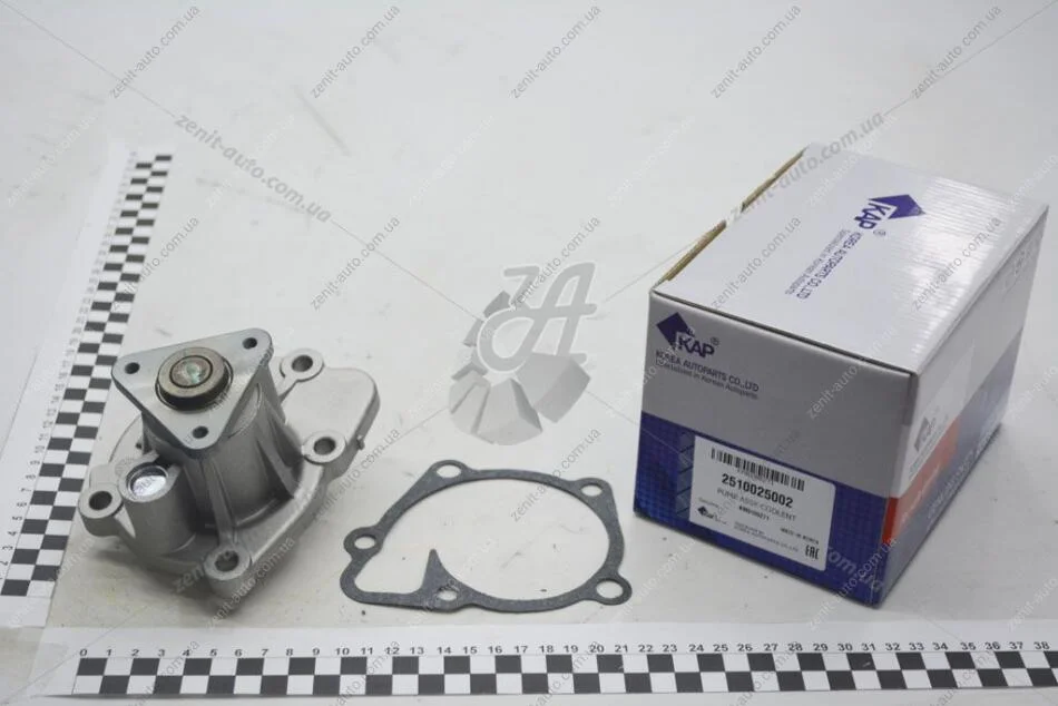 Насос водяной (в комплекте с прокладкой) (25100-25002) KAP KAP (KoreaAutoParts) KM0100271 (фото 1)