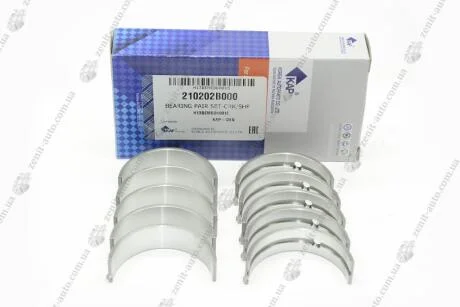 Вкладыши коренные (STD-B) (компл. на ДВС) Solaris(11-)/Elantra(07-)/Tucson(10-) (21020-2B010) KAP KAP (KoreaAutoParts) KM0100497CHN