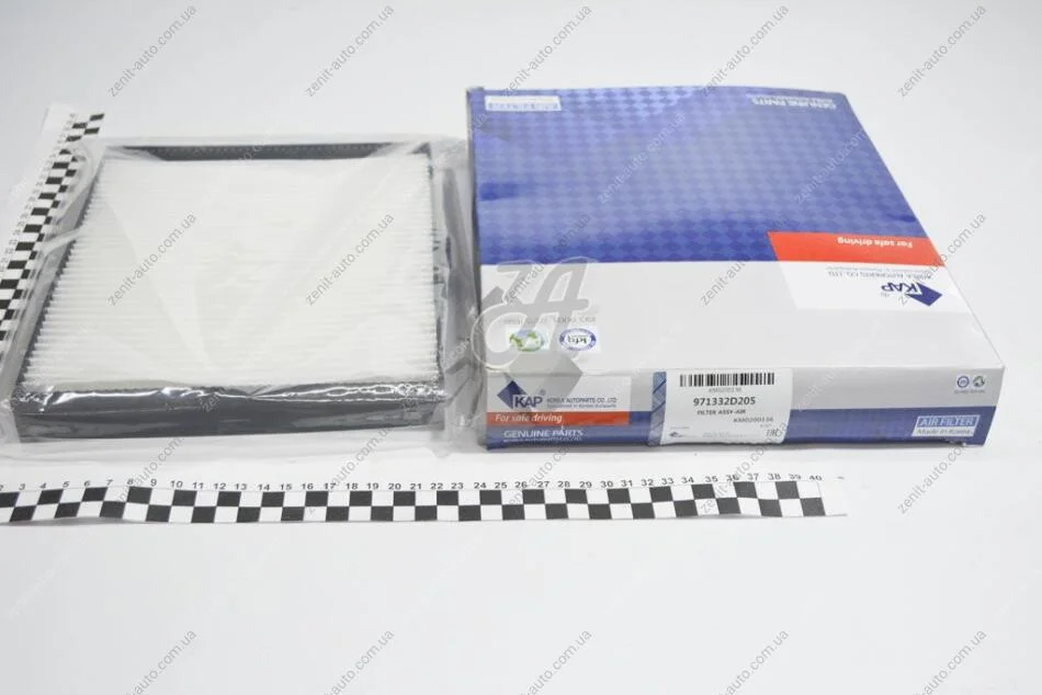 Фільтр салоний (97133-2D205) KAP KAP (KoreaAutoParts) KM0200136 (фото 1)